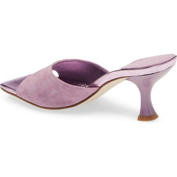 🚫SOLD🚫Jeffery Campbell Mr Big Heel lilac metalic - Picture 3 of 4